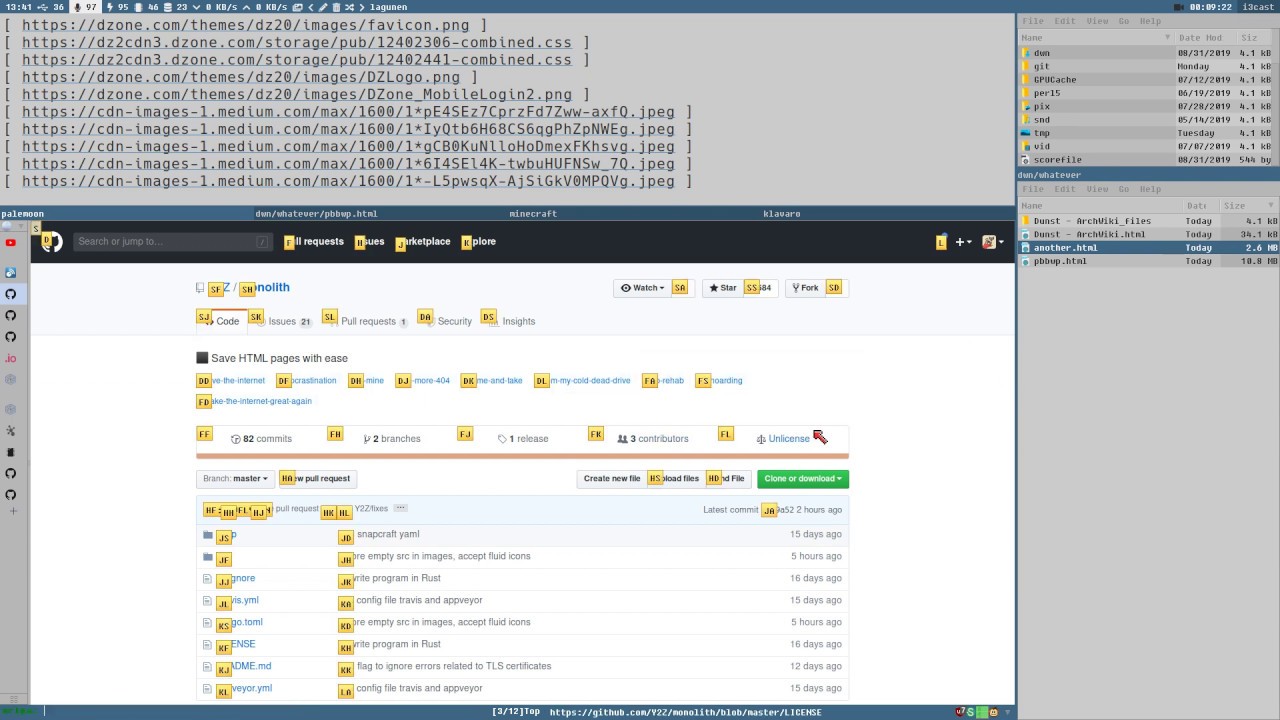 monolith - Save HTML pages with ease