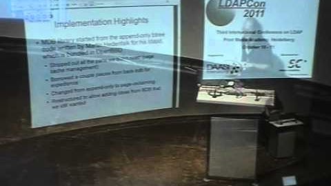 LDAPCon 2011 - "Memory-mapped Database for OpenLDAP"