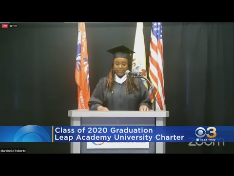 Leap Academy University Charter School Holds Virtual Graduation