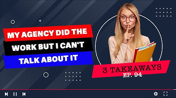 My Agency Did The Work But I Can