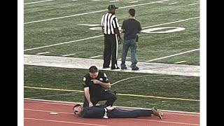 Ex teacher arrested at Heritage High School after running onto field by ContraCostaNews 9,338 views 8 months ago 1 minute, 16 seconds