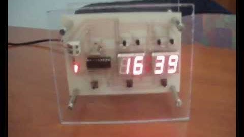 Digital clock - By STE