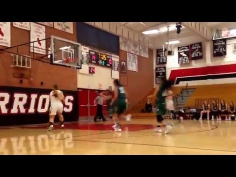 Lazuka scores with ease on the fast break, extending Troy's lead early