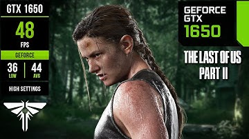 GTX 1650 on The Last of Us Part 2 - 1080p All Settings Tested