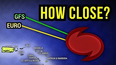 Developing Hurricane will make a close approach to the Northeast Caribbean...