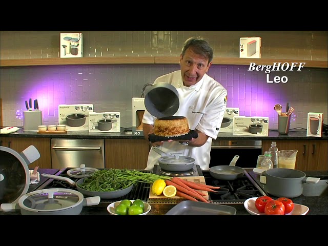 BergHOFF Leo 5Pc Non-Stick Cookware Set, Grey