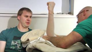 Broken Elbow Therapy | Aaron Peterson, Buck Norris
