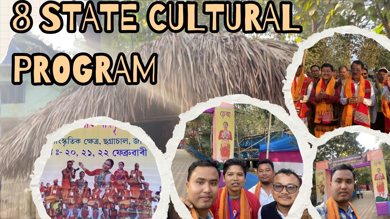 Eight States Cultural Program in Jagiroad Sogar Sal