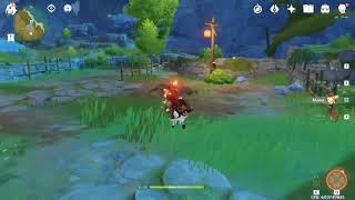 Genshin Impact - Klee Jump Cancel vs Walk Cancel