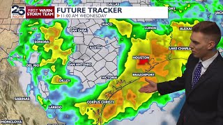 Warm and Humid before Storms Return - 5/25/26