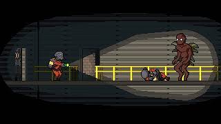 Lethal Company but it's a 2D pixel art game