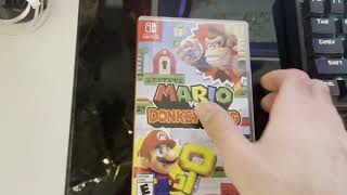 Mario VS Donkey Kong Nintendo Switch Unboxing!