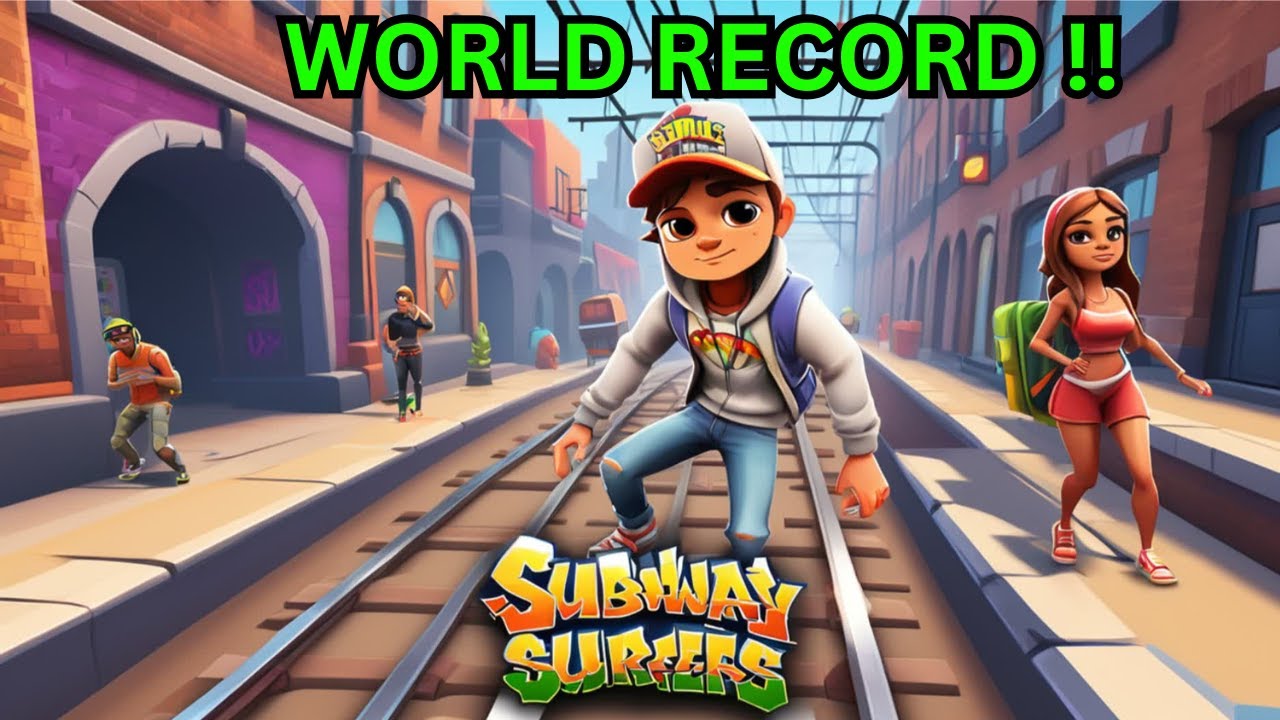 subway surfers world record !! YouTube