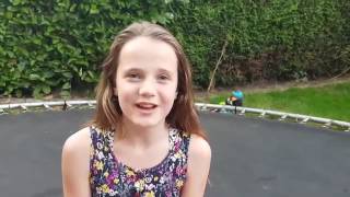 Amira Willighagen - thanking her fans for supporting her charity work