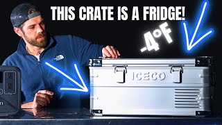 This Aluminum Case Is Actually A 12v Refrigerator! | ICECO APL20