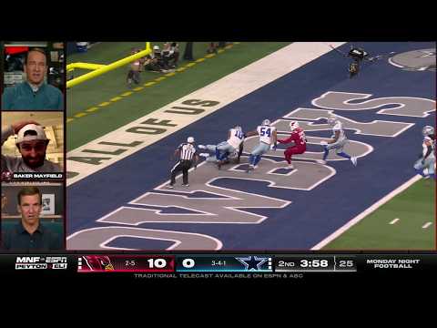 Eli, Peyton Manning & Baker Mayfield react to Cowboys' blocked-punt touchdown 👀 | Manningcast