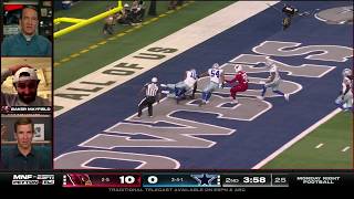 Eli, Peyton Manning & Baker Mayfield React To Cowboys Blocked - Punt Toucown 👀 Manningcast Resimi