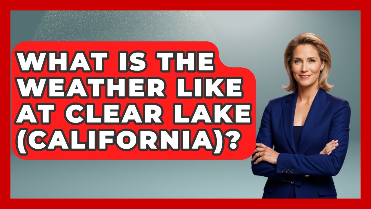 What Is The Weather Like At Clear Lake (California)? - Boat Life Masters