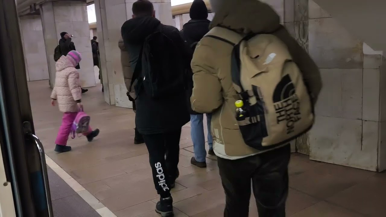 Поездка на Шестёрке по Люблинско-Дмитровской линии от Физтеха до Зябликово // 28 февраля 2026 год.