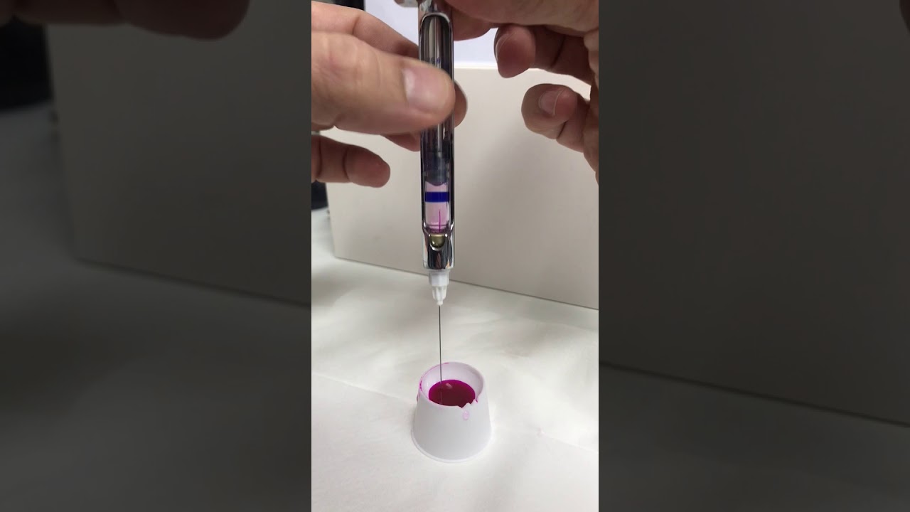 Self Aspirating Syringe Demo YouTube