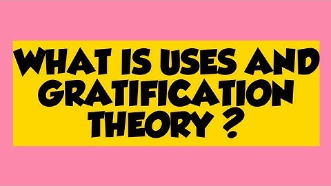 Uses and Gratification theory in Hindi| Theories of communication| Nta ugc net mass communication