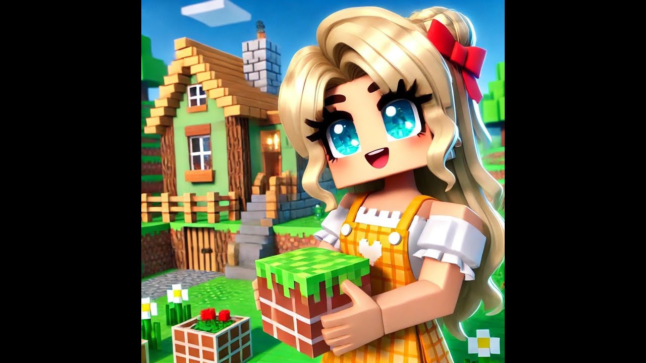 MAYA ISI CONSTRUIESTE O CASA IN MINECRAFT 🏠❤️