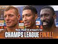 Jude Bellingham, Toni Kroos & Antonio Rüdiger speak ahead of UCL final | CBS Sports Golazo