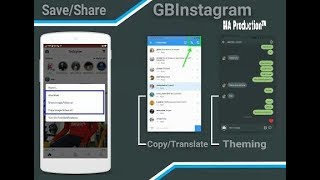 How to download videos and photos from status of Instagram and change theme of Instagram screenshot 5