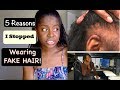 The Truth About Why I Stopped WEARING WEAVE! | 5 Reasons I Stopped Wearing Fake Hair