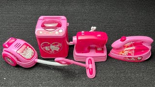 Hello Kitty Pink Household Sewing Machine Set Satisfying with Unboxing Compilation Toys ASMR EP238