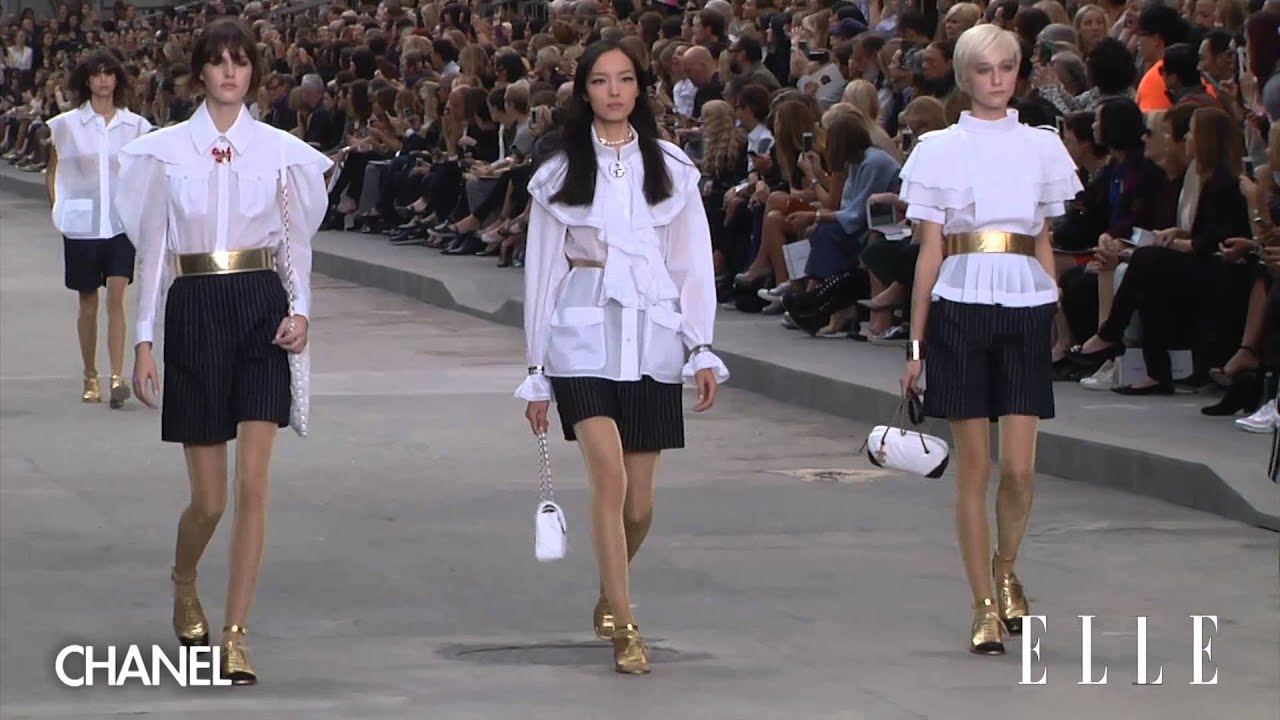 CHANEL SS 2015 collection - YouTube