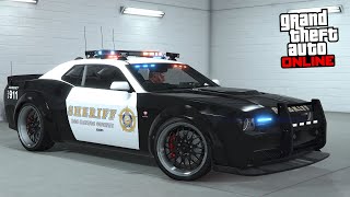 GTA 5 Online - Bravado Gauntlet Interceptor (Police Challenger) - DLC Vehicle Customization