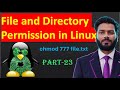 Change File and Folder Permissions in Linux | Complete chmod Guide (2025) Part-2 #hindi