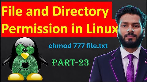 Change File and Folder Permissions in Linux | Complete chmod Guide (2025) Part-2 #hindi 