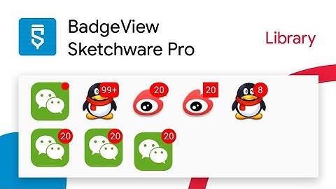 How to create BadgeView - Sketchware