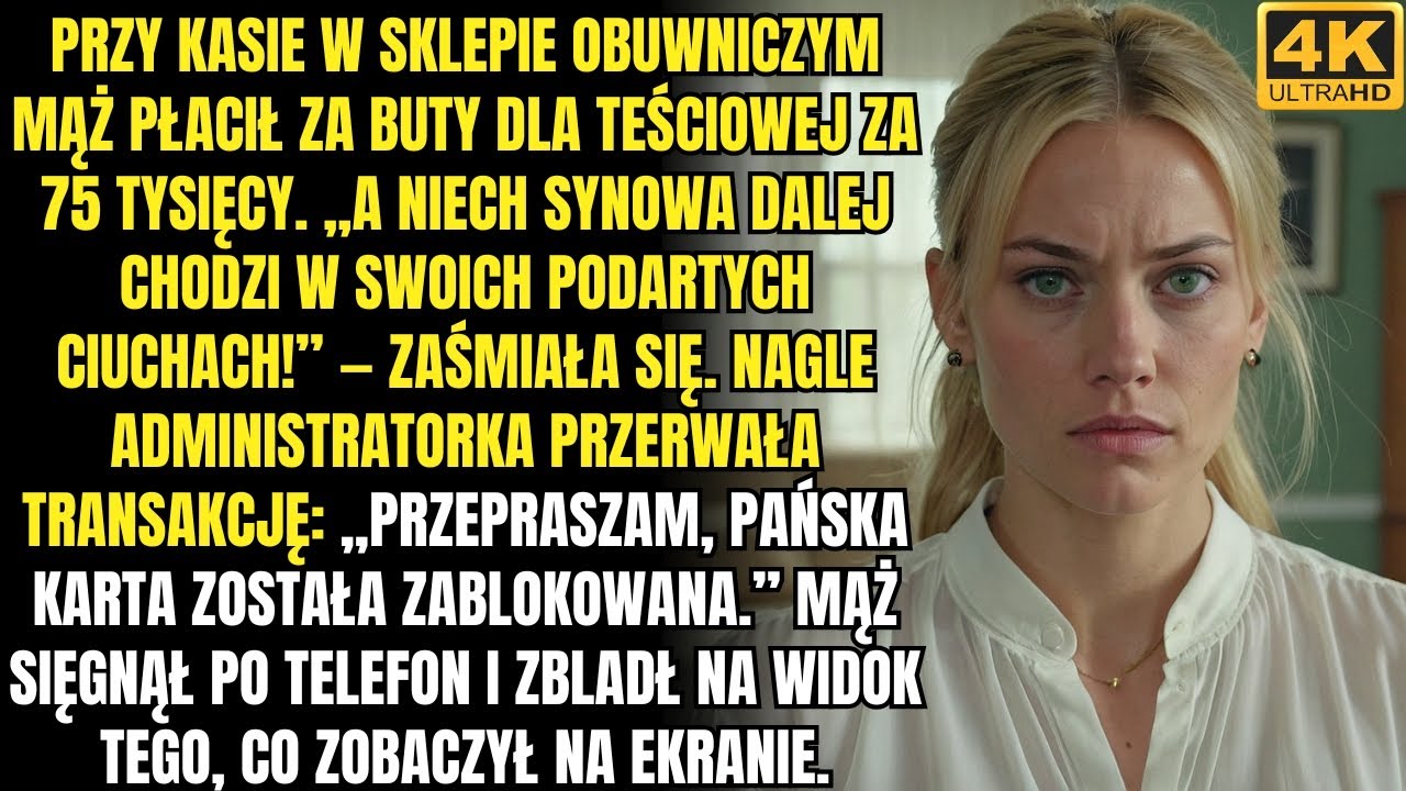 „A niech synowa dalej nosi swoje porwane łachy!” — śmiała się teściowa, podczas gdy mąż płacił za