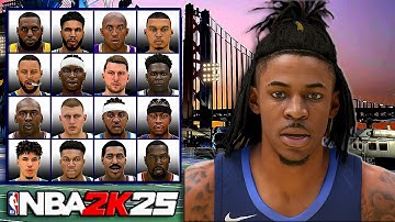BEST Ja Morant Face Creation in NBA 2K25!