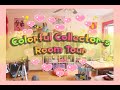 💗 Colorful Collector’s Room Tour!~ 💗 Collecting Anniversary Week 💗  Kpop, Animal Crossing, +more~