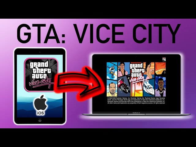 Grand Theft Auto: Vice City - Installation - iOS - Rockstar Games Customer  Support