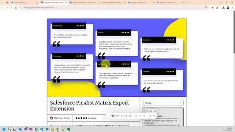 Salesforce Dependent Picklist Matrix Export/Import Demo (v3)