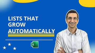 Secret to creating growing MS Excel lists revealed 2025 - Excel list with TRIMREF