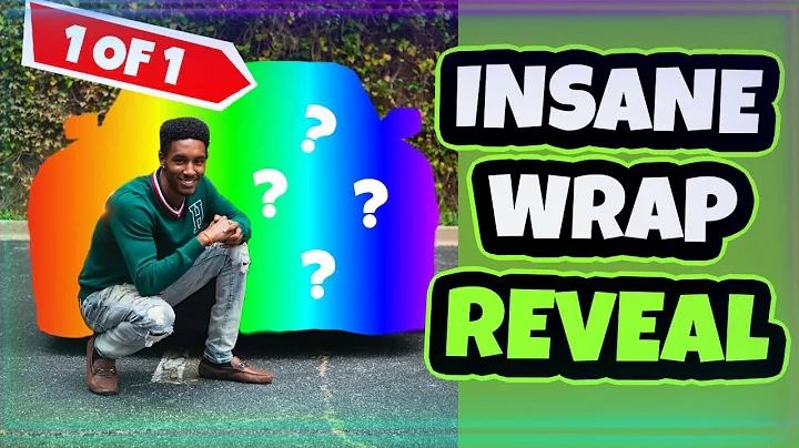 CUSTOM 1 OF 1 WRAP ON MY HELLCAT CHALLENGER **WRAP REVEAL**