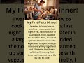 🍝 My First Pasta Dinner!  | Reading &amp; Listening Practice #esl#cooking #pasta