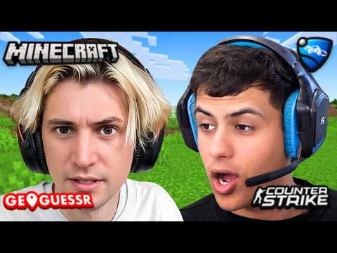 I 1v1'd xQc In EVERY Game For $10,000!
