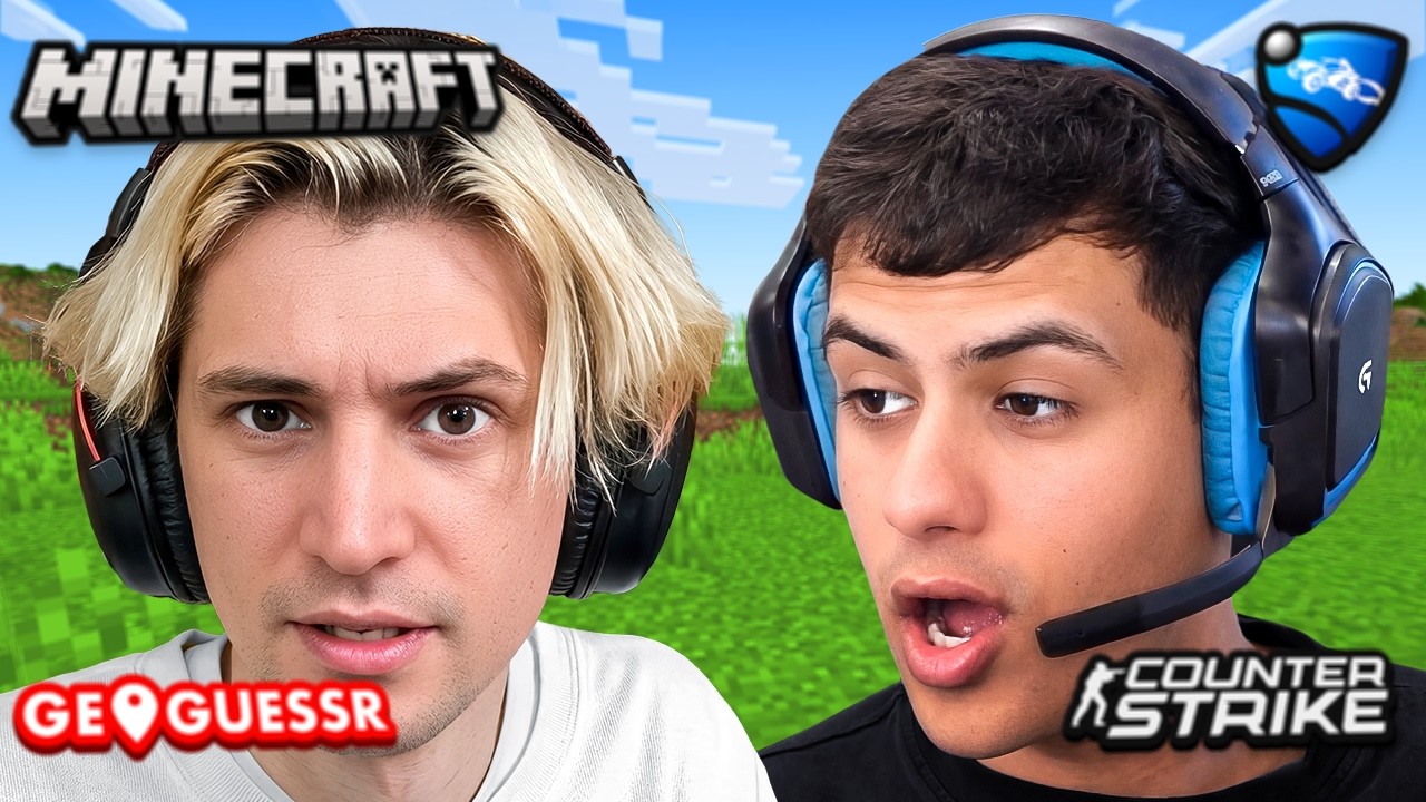 I 1v1’d xQc In EVERY Game For $10,000!