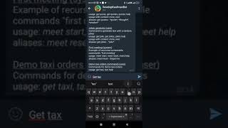 Add "demo-taxi-orders" command in Telegram bot on NestJS.