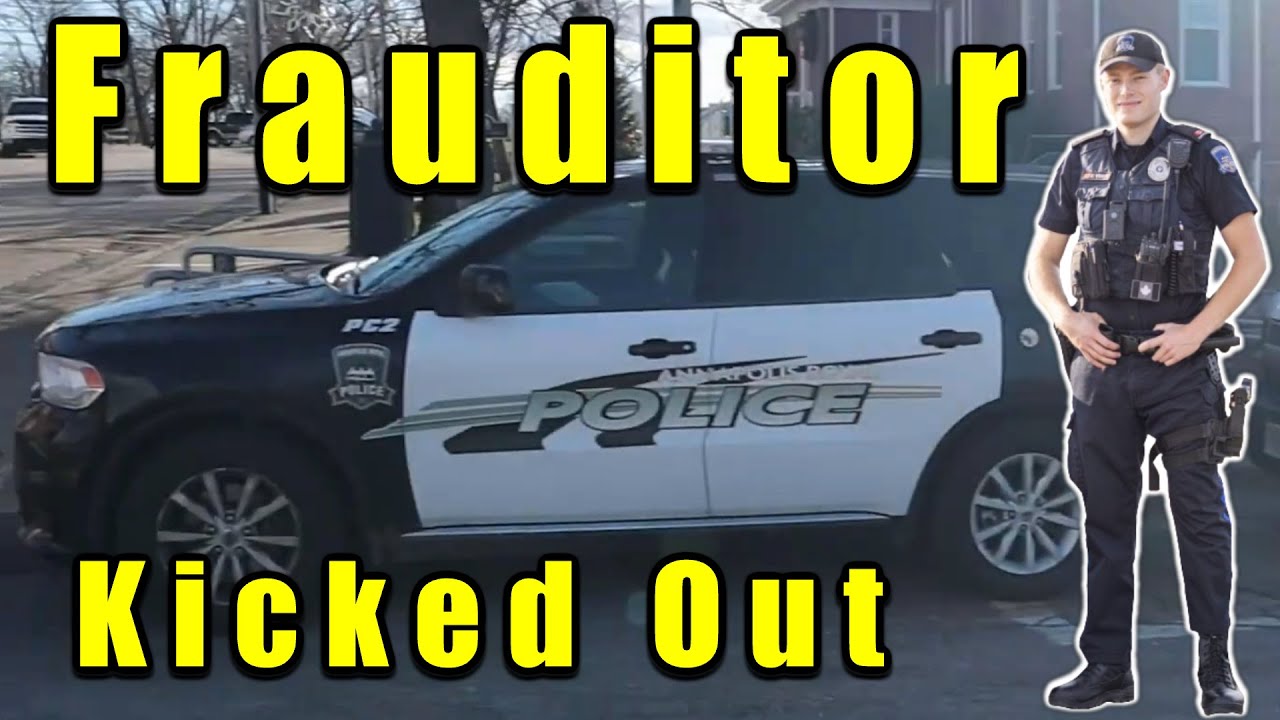 When the Frauditor Shows Up at Your Local Police Department