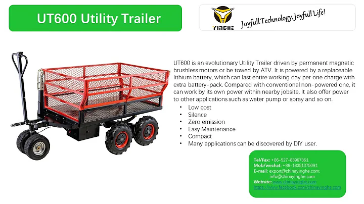 UT600-Yinghe electric dumper&electric wheelbarrow