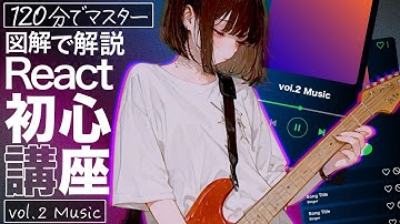 【初心者完全版】0からReact開発して基礎をマスターできる最強チュートリアル 音楽アプリ編【入門】