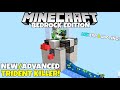 Minecraft Bedrock: Updated Trident Killer! AFK EXP & Looting Mob Killer Tutorial! MCPE Xbox PC Ps4